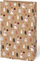 Qese dhuratash Christmas Gift Bag Eco Kraft MFP, letre, 15 x 27 x 9 cm, kraft me motive festive