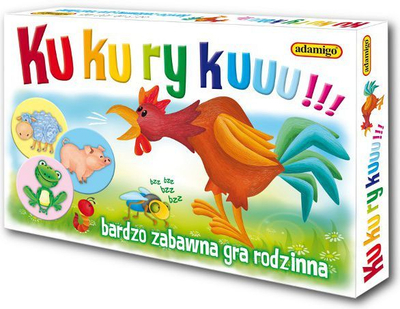 Loja me letra në tavolinë Adamigo Kukuryku, familjare, për kalamaj