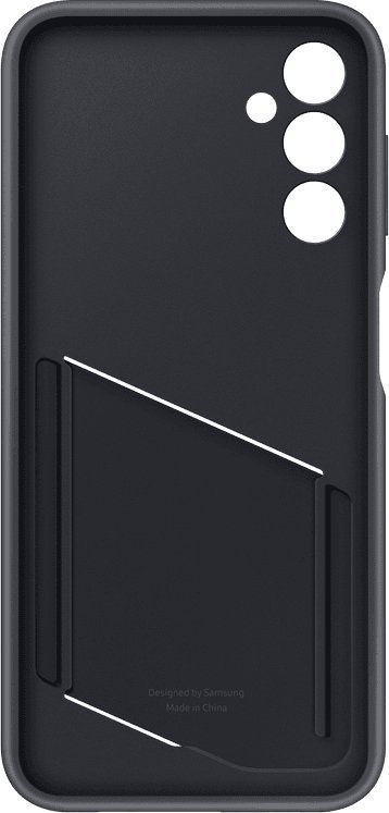 Mbulesë telefoni Samsung Galaxy A14 EF-OA146, TPU, me xhep për kartë, e zezë