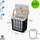 Frigorifer portativ Peme Essential 27 Adventure, 27L, 12V AC DC, i zi me portokalli