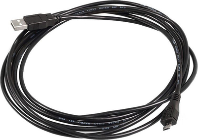 Kabllo USB Maclean MCTV-758, USB A në microUSB, 1.5 m, e zezë