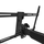Ѕидна држачка за ТВ Neomounts WL40-550BL16, 40"-65", црна