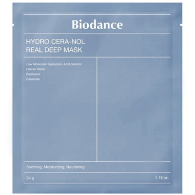 Maskë për fytyrë Biodance Hydro Cera-Nol Real Deep Mask, 34g