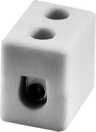 Lidhës porcelani Simet CPO-5A-1P, 1-polësh, 4mm², i bardhë