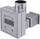 Termostat elektrik për radiator Terma KTX-3, ekran LCD, timer, argjendtë