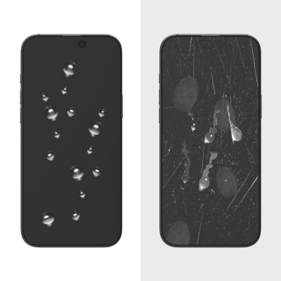 Xham mbrojtës Tech-Protect Glass Fit+ për Poco M7, 0.3mm, 2 copë, i zi