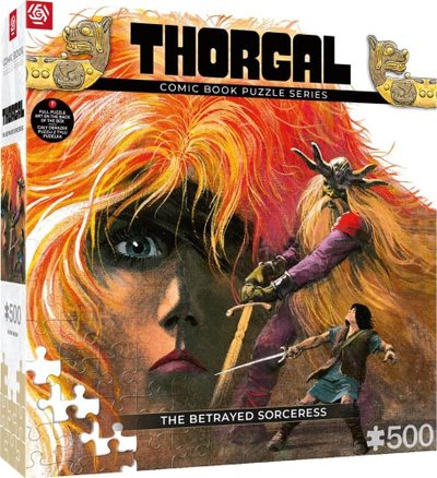 Puzzle Castorland Thorgal Lugina e Zotave të Ngrirë, 1000 copa, shumëngjyrësh