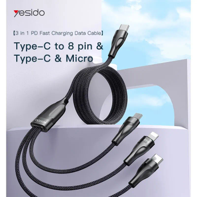 Kabllo Usb 3ne1
