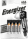 Bateri alkaline Energizer Everyday AAA, set me 4 copë