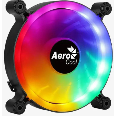 Ventilator kasë Aerocool Spectro 12 FRGB, 120mm, RGB, i tejdukshëm