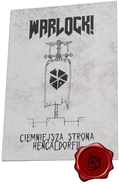 Libër shtesë loje me role Warlock The Darker Side of Hengaldorf, libër shoqërues për fushata, fantazi e errët