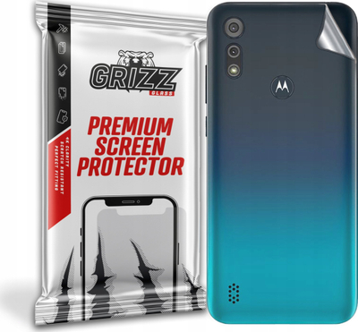 Mburojë e pasme GrizzGlass për Motorola Moto E6s 2020, film fleksibël, mat, transparente