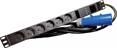 PDU Lanview LVR261876D, 6 dalje AC, 1U, i zi