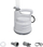 Pompe kullimi Bestway Drainage Pump, 3028 L/orë, 80W 220-240V, e bardhë