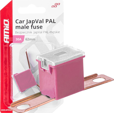 Siguresë automatike AMiO 03427 PAL JapVal, 30A, rozë e hapur