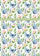 Fletore Fresh Notebook, 145x197 mm, 48 fletë, me kuadrata, me lule dhe flutura