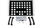 Kit montimi rack 1U Vertiv Avocent, për 2 HMX 5000/6000, metal, i zi