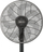 Ventilator pedestali Philips Series 3000, 40 cm, 3 shpejtësi, grafit