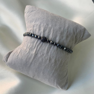 Byzylyk Dar Natural Shine Hematite, i zi