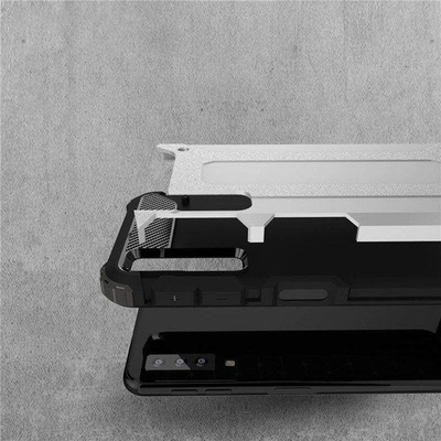 Klloçkë e fortë mbrojtëse për telefon, 360°, rezistente nga goditjet, gri