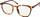 Syze kompjutri Online London Peaked, filtrim dritë blu, Tortoiseshell
