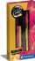 Set kozmetik për kalamaj Clementoni Crazy Chic Pink Flower, lip gloss dhe laps buzësh, rozë