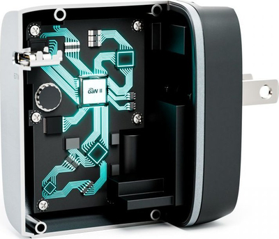 Karikues Alogic Rapid Power, 67W, GaN, port për shumë vende, i bardhë