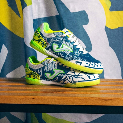 Atlete futsalli Joma Top Flex Pito për të rritur, taban për dysheme mrena, shumëngjyrëshe