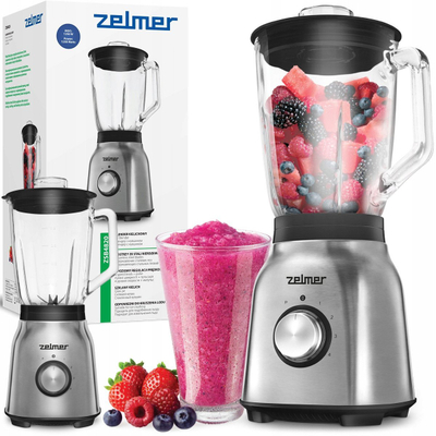 Blender qendror Zelmer ZSB4820, 1.5L, 1250W, inoks argjendtë