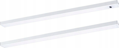 Ndriçues për dollap Paulmann Inline, set fillestar 2x35cm, LED 830, i bardhë