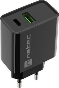 Karikues muri Natec Ribera NUC-2062, 20W, 1x USB A 1x USB C, i zi