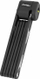 Bravë palosëse biçiklete Master Lock, 84cm, me çelës, e zezë