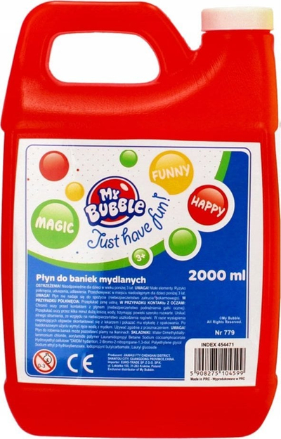 Leng për flluska sapuni Mega Creative, 2000 ml, shumëngjyrësh