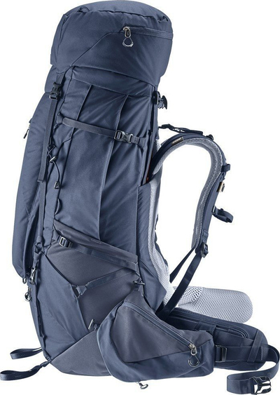 Çantë shpine për hiking Deuter Aircontact, 85 L + 10 L, e kaltër
