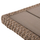 Set mobilje kopshti Carson HM6078.02, divan qoshe 6 persona, tavolinë PS wood, ngjyrë mocha
