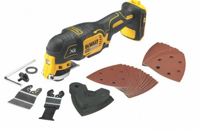 Multi-vegël oscilluese DEWALT DCS355N XR, 18V, brushless, pa bateri