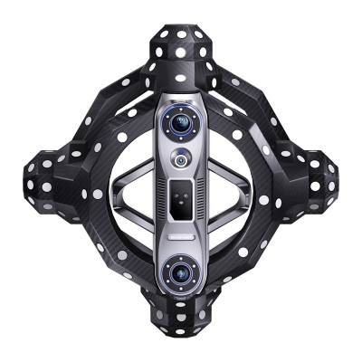 Skaner 3D Revopoint Trackit, gjurmim optik, lazer blu, i zi