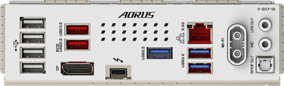 Motherboard GIGABYTE Z890 AORUS ELITE WIFI7 ICE, DDR5, PCIe 5.0, i bardhë
