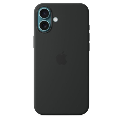 Apple iPhone 16 Plus Silicone Case with MagSafe, Black