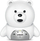 Бебифон Vtech BM5150, екран 5\", двонасочна комуникација, бел