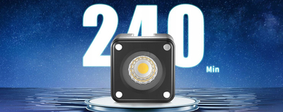 Dritë nënujore LED Ulanzi L2 Cute Lite, 10m, IP68, e zezë