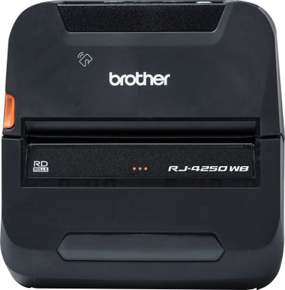 Printer portativ Brother RJ-4250WB, termik direkt, me Bluetooth edhe Wi‑Fi, i zi