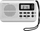 Radio portative Kruger&amp;Matz KM819, FM, orë dhe alarm, e zezë
