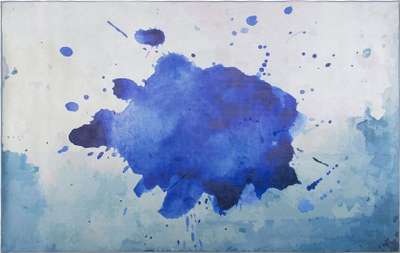 Tapet Beliani ODALAR, 160x230 cm, poliester, blu