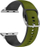 Rrip dore për Apple Watch Beline Silico Leather, 42/44/45/49mm, jeshile me të zezë