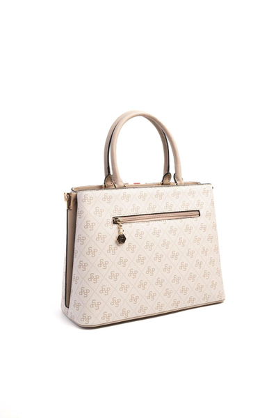 Çantë dore Silver&Polo, krem/kuqe