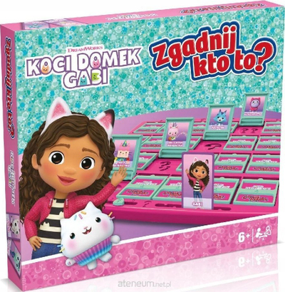 Друштвена игра Winning Moves Guess Who Gabby’s Dollhouse, полско издание, за деца