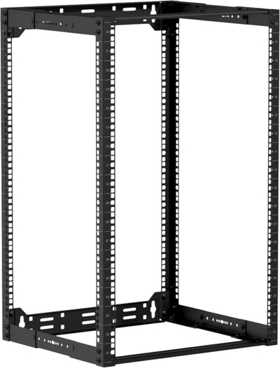 Ѕиден рафт Caymon OPR318, 19" 18U, црн