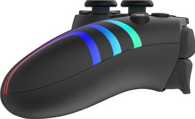 Gamepad wireless AQIRYS Themis për PS4, PC edhe iOS, i zi