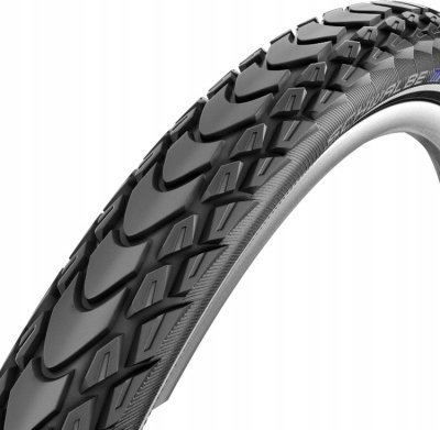 Gomë biçiklete Schwalbe Marathon Mondial HS428, 26" 50-559, RaceGuard, e zezë